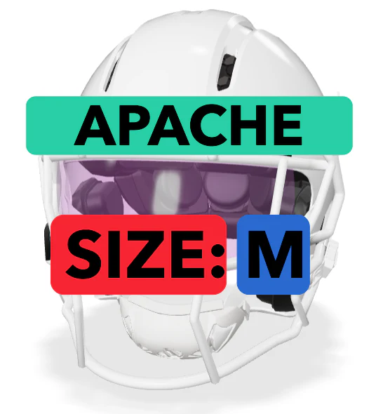 Apache Football Helmet TEST - Image 2