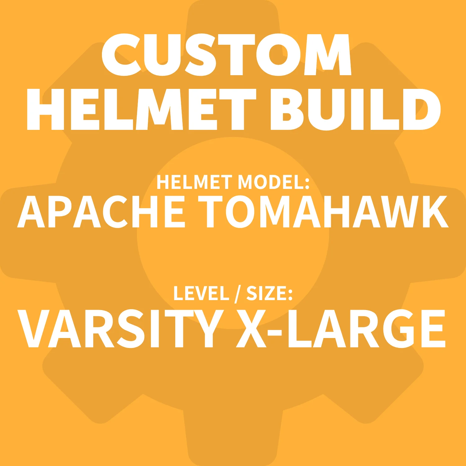 Apache Football Helmet - Image 17