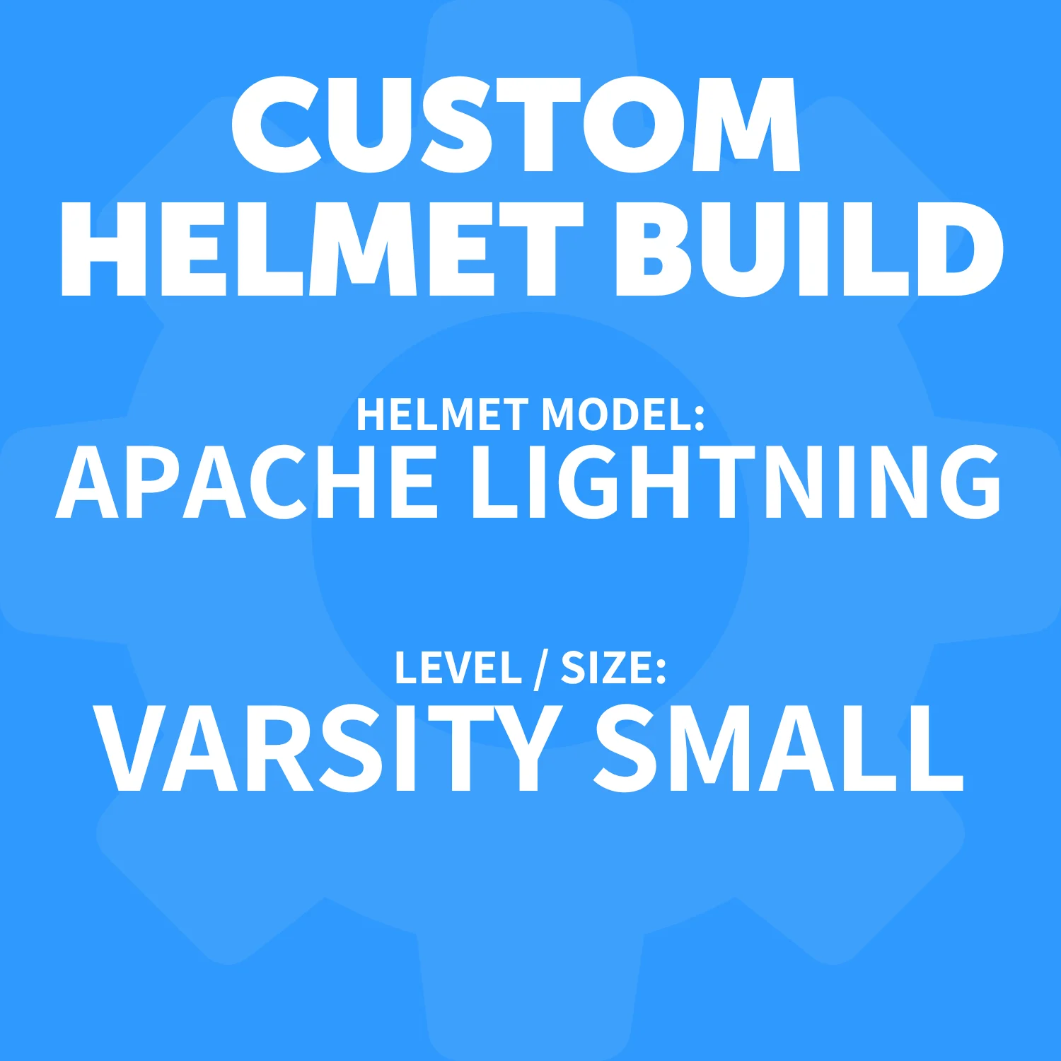 Apache Football Helmet - Image 6