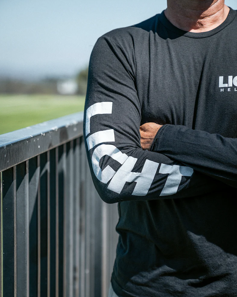 Sideline Long Sleeve (Black / White) - Image 4