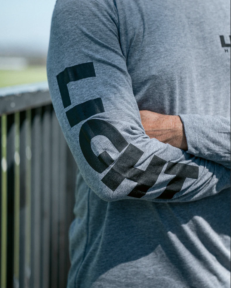 Sideline Long Sleeve (Premium Heather / Black) - Image 3